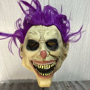 Spirit Halloween Store Hugz The Clown Mask Evil Clown Adult